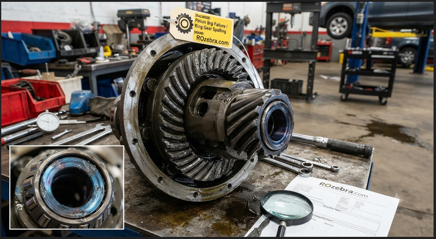 Differential Gear Wear and Pinion Bearing Diagnosis