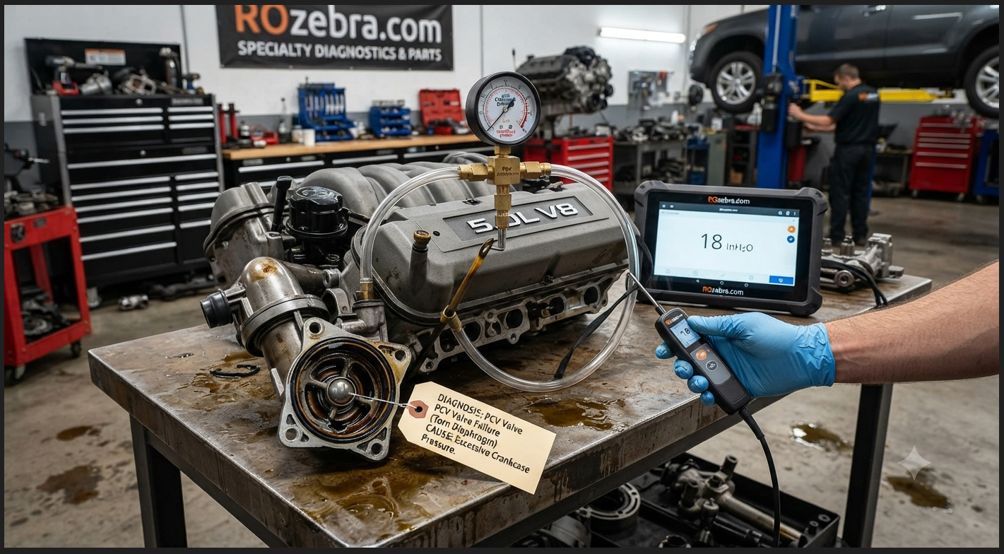 Ford PCV Valve Failure and Crankcase Pressure