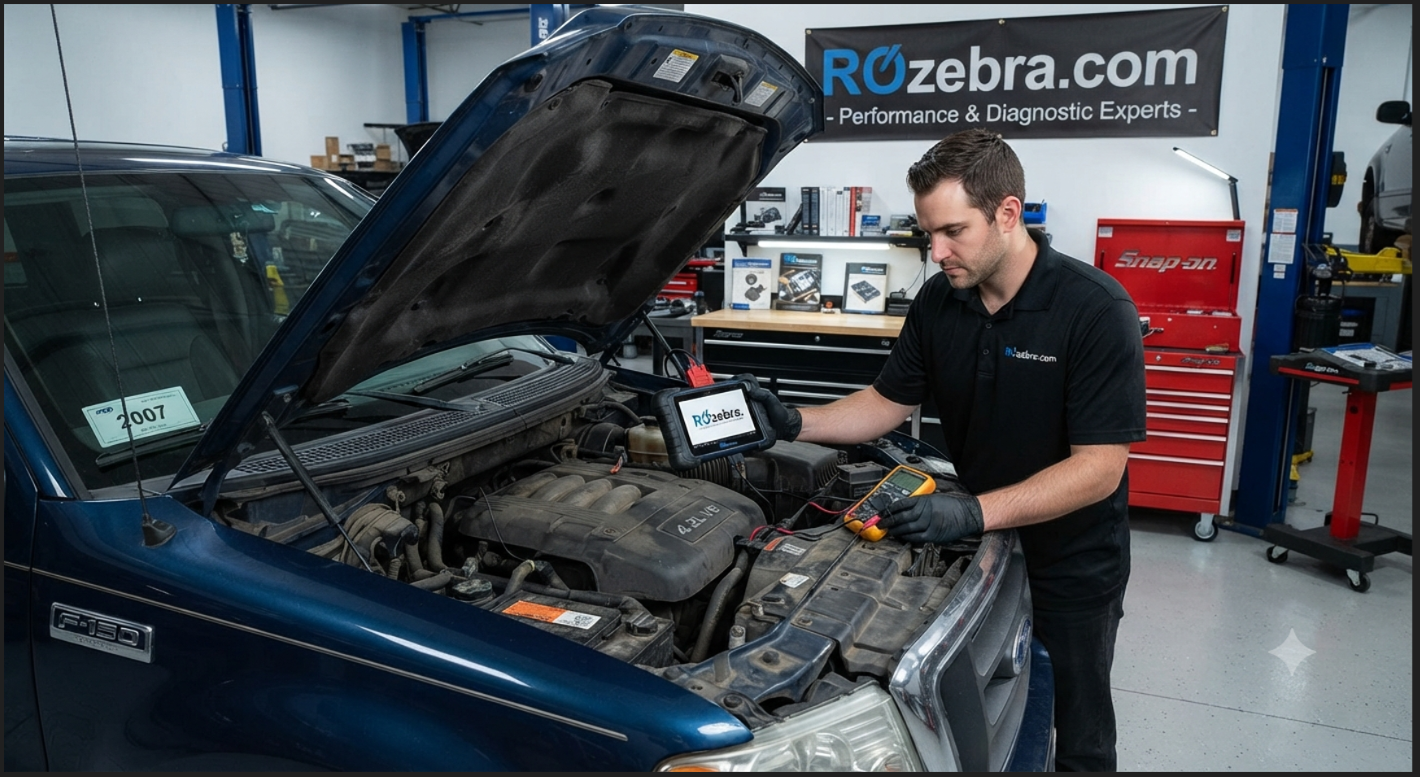 Diagnosing 2007 Ford F-150 4.2L V6 Idle Hesitation